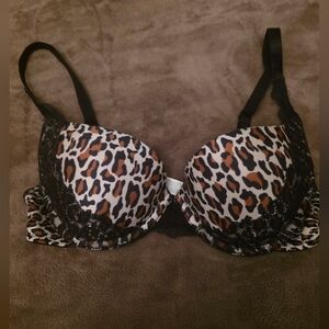 Wonderbra 7234 Wonder Of Gel Animal Print Bra 34C